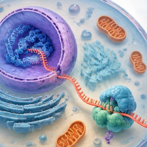 From DNA to protein