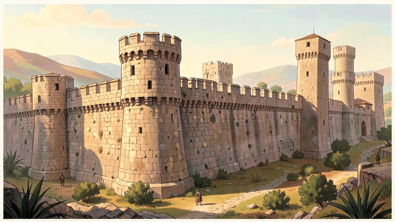 The Theodosian Walls of Constantinople