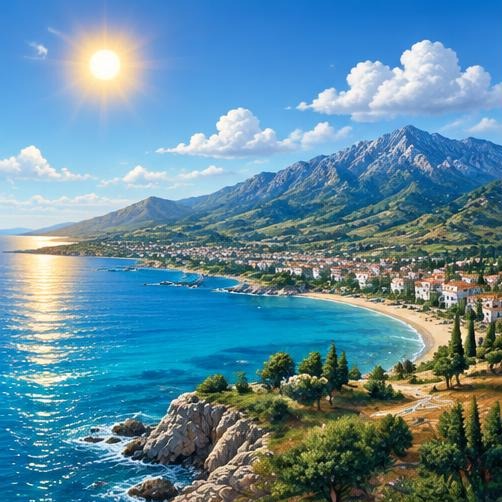 A water droplet's journey over Cyprus